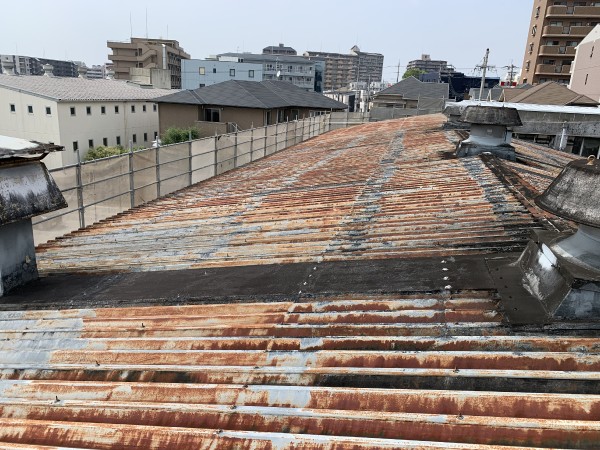 大阪府Ｕ社様 屋根遮熱塗装